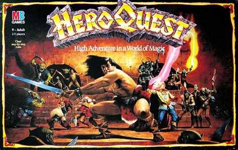 HeroQuest: A Board Game Adventure for Champions and Dragons!