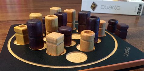 Quarto! A Game of Abstract Strategy and Pattern Recognition for Cunning Minds!