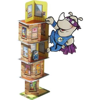 Rhino Hero: Super Speedy Card Tower Building Mayhem!